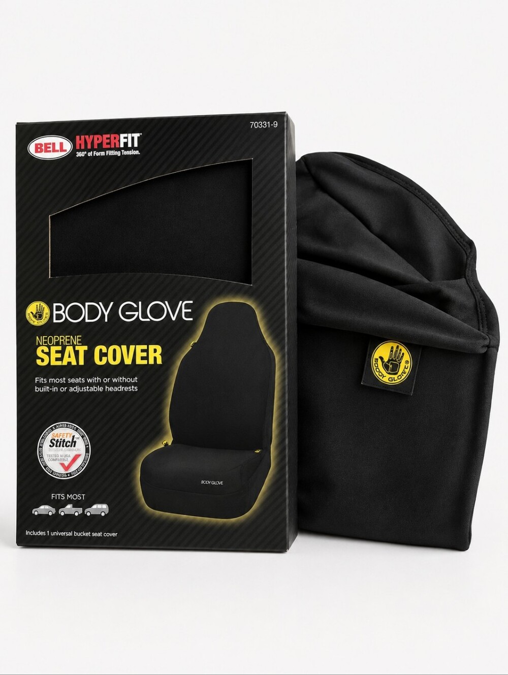 Body Glove HyperFit Neoprene Seat Covers Lot of 2